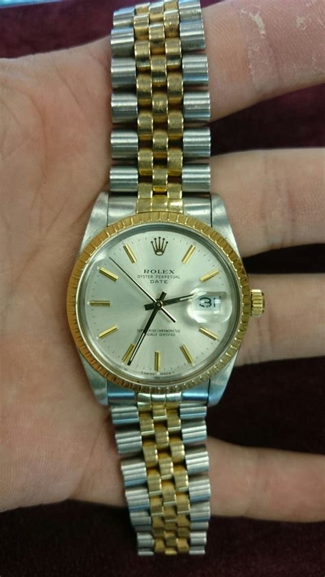 gold rolex nodate 1990s|Rolex watches from the 1990s.